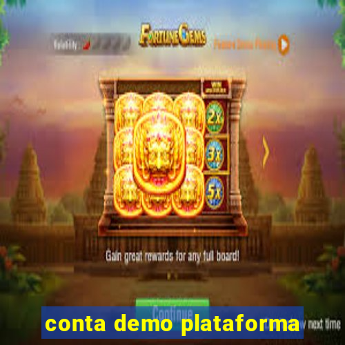 conta demo plataforma